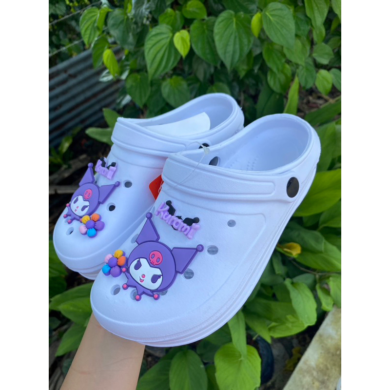 🔥พร้อมส่ง🔥 (แนะนำลดลง 1 size) รองเท้าแตะหัวโต แฟชั่น ติดการ์ตูนน่ารักๆ สูง 3 ซม. น้ำหนักเบา ใส่สบาย แบบที่ 21-30