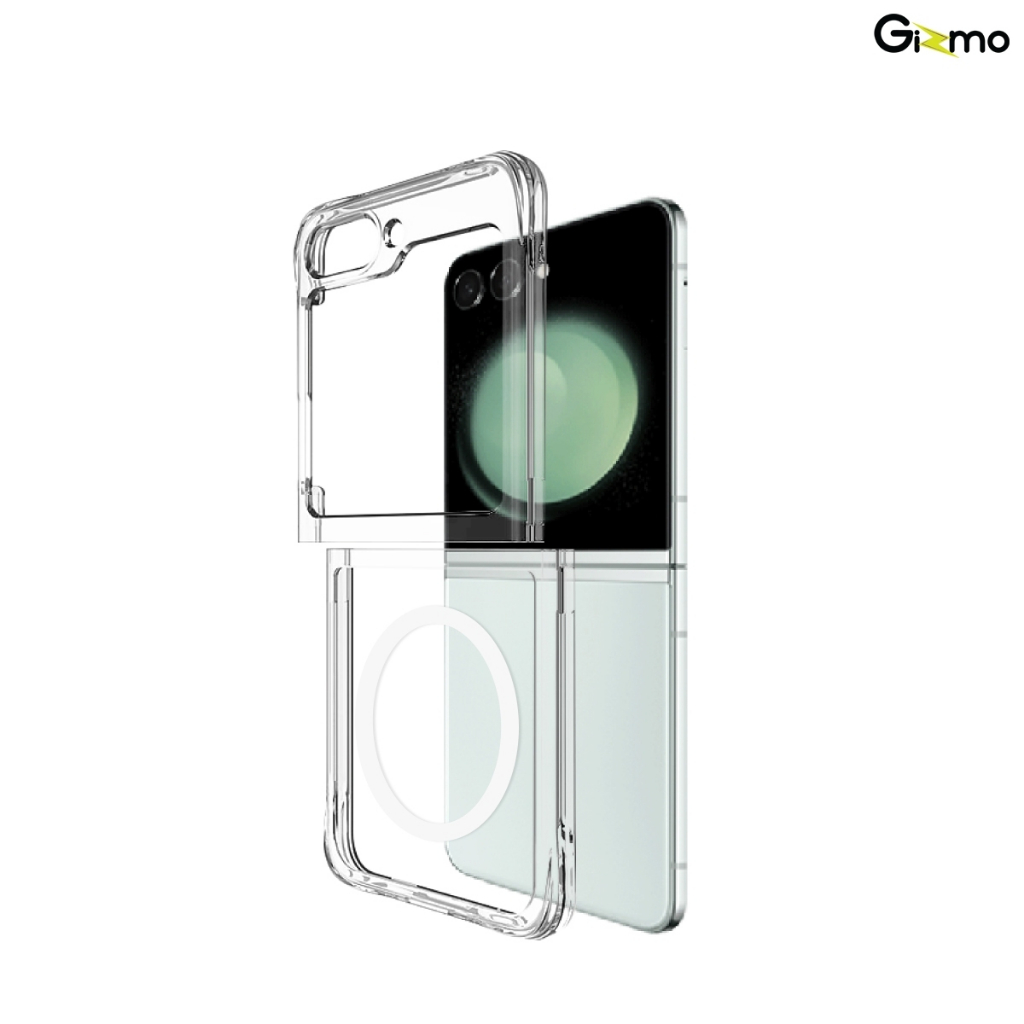 Gizmo รุ่น case Z Flip 7/6/5/4 เคสwirless กับ เคสกันกระแทก เคส ชาร์จได้ The case supports wireless c