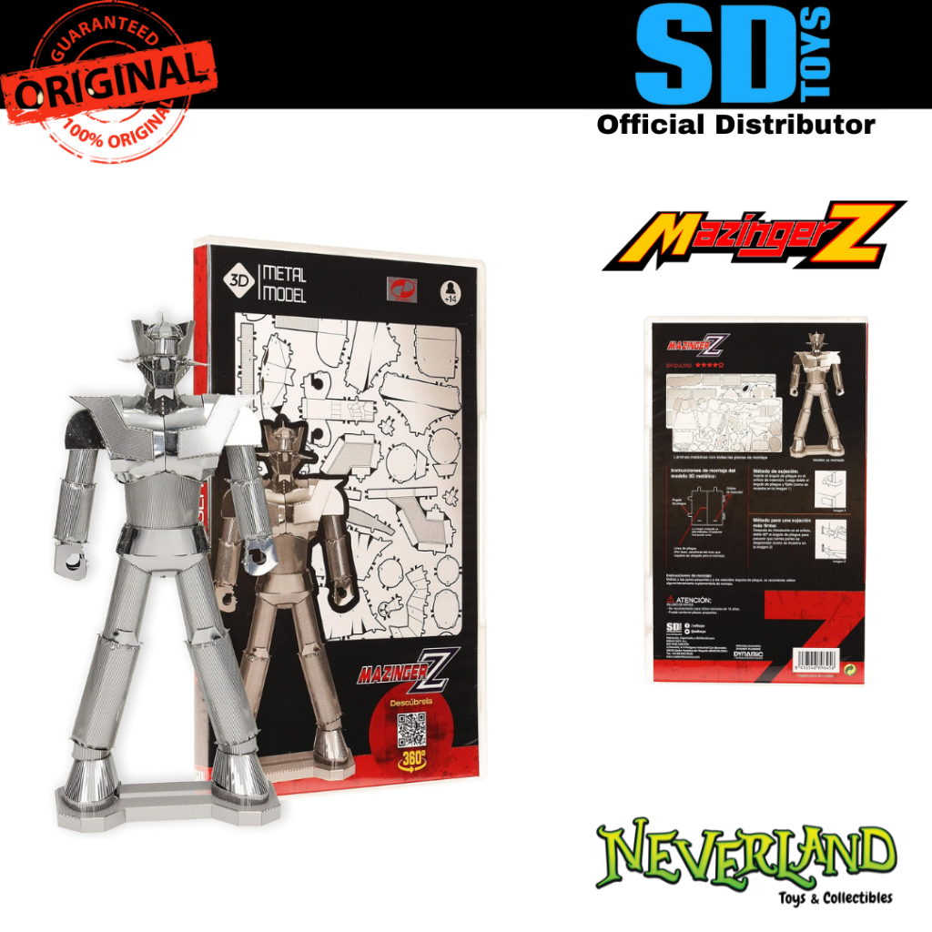 SD Toys Mazinger Z 3D Metal Model Kit
