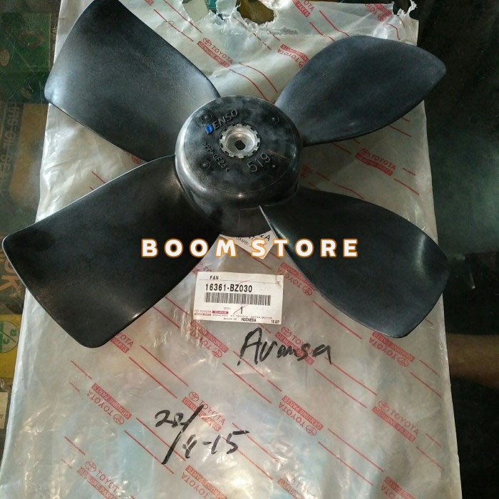 TOYOTA แท้ศูนย์ ใบพัดลมหม้อน้ำ 4ใบ TOYOTA AVANZA 1.3/1.5 (F601 F602) รหัสแท้.16361-BZ030