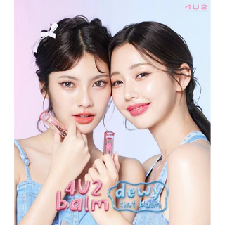 🔥Exp10/26🔥4U2 BALM DEWY TINT BALM ทินท์บาล์มดิวอี้ งานปากระเรื่อสุขภาพดี