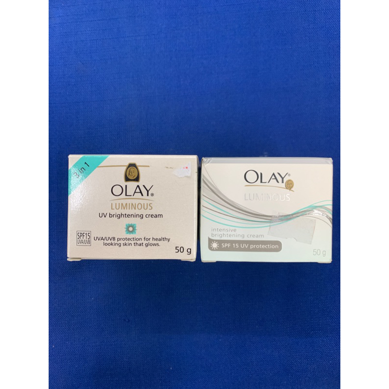 โอเลย์ ไวท์เรเดียนซ์ ไวท์เทนนิ่ง ครีม Olay white radiance whitening cream 50 กรัม รุ่น spf15 UVA/UVB