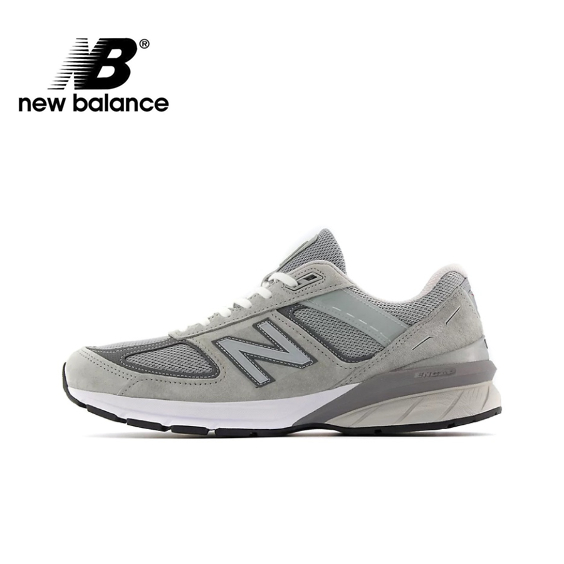 【ของแท้ 100%】New Balance NB 990V5 M990GL5 Running shoe ancestor gray