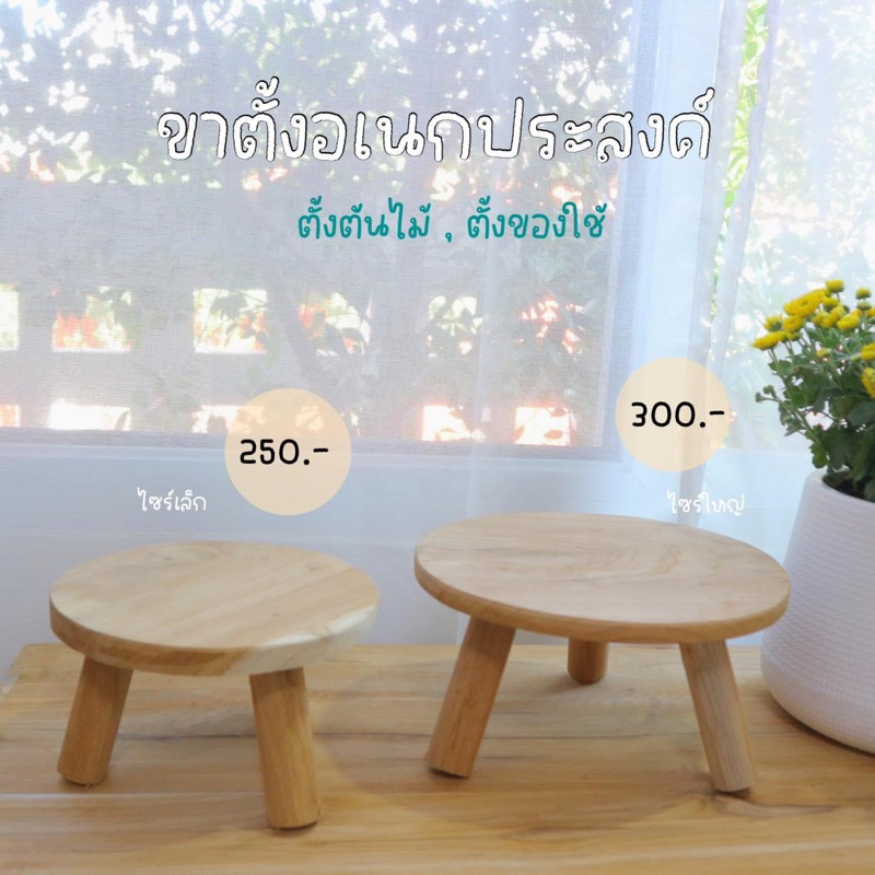 ขากลมอเนกประสงค์ใช้ตั้งต้นไม้ ตั้งของใช้