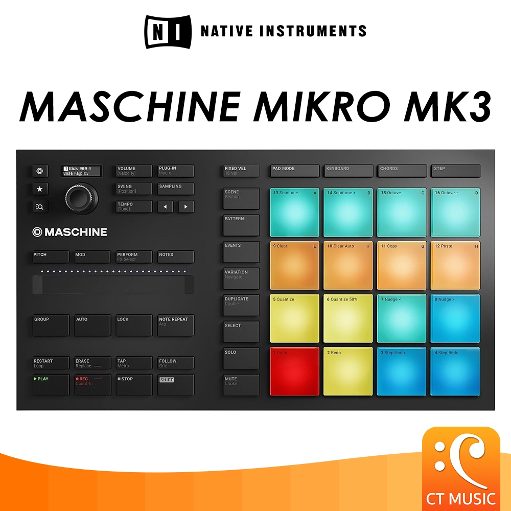 Native Instruments Maschine Mikro MK3 Control Surface