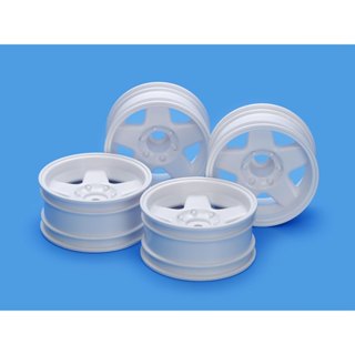 TAMIYA 22077 THE HORNET 1-PIECE LARGE DIAMETER WHEELS (FRONT…