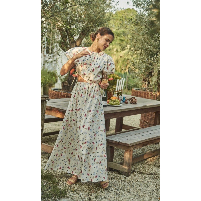 UsedเดรสPleasedลายดอก