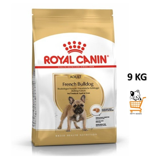 Royal Canin Dog French Bulldog Adult 9 Kg อาหารสุนัข เฟรนช์บลูด็อก อาหารสุนัขโต