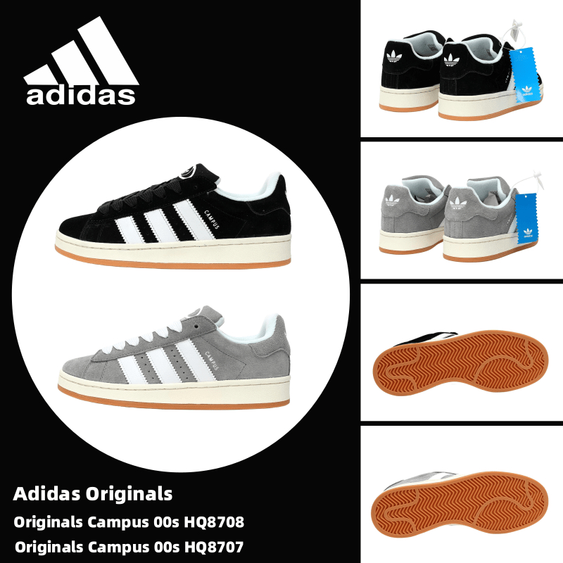 Adidas Originals Campus 00s รองเท้าผ้าใบ รองเท้า adidas HQ8708 HQ8707