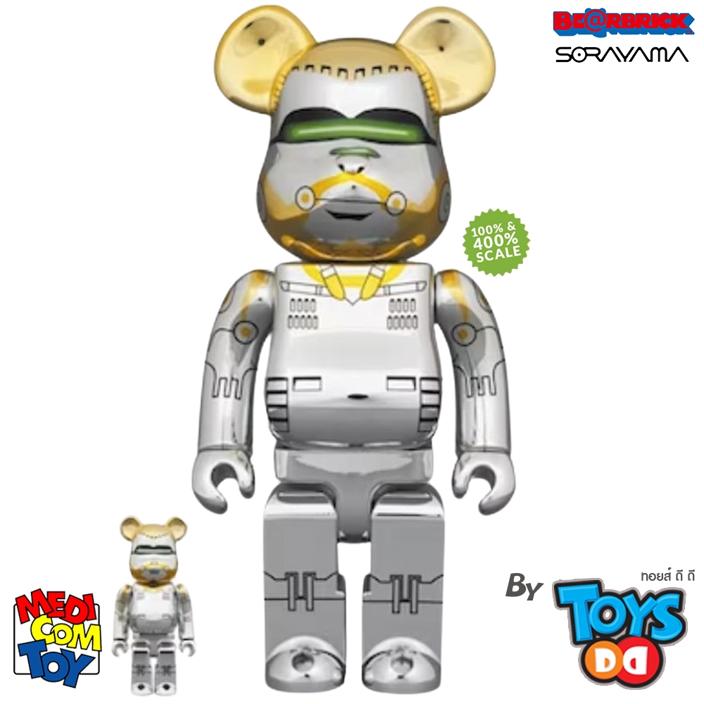 BE@RBRICK x Hajime Sorayama x The Weeknd (2G Exclusive) 400% + 100%