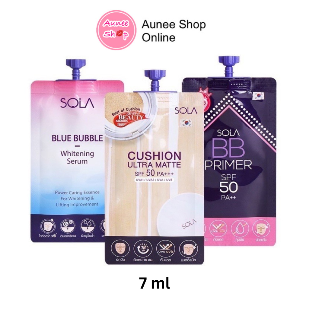 ส่งฟรี/มีไลฟ์ ลด50% โซลา Sola Cosmetic ครบทุกสูตร (มีให้เลือก 4 สูตร )
