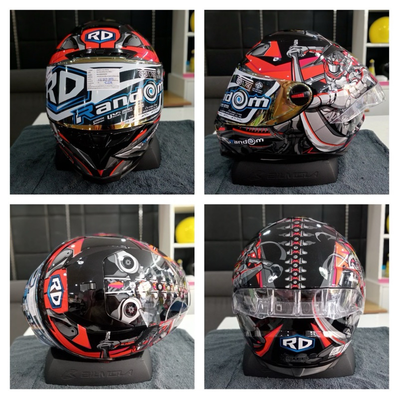 หมวกกันน๊อค RD Random แถมชิวเพิ่มอีก 1 ชิ้น