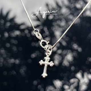 AYRD | Croix Pendant Gothic Style จี้ไม้กางเขน พร้อมสร้อยเงิ…
