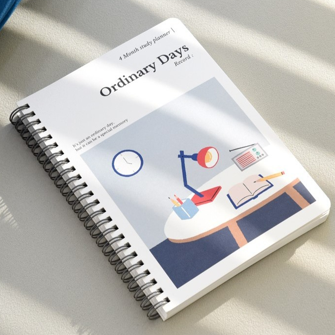 Ordinary Days 4-Month Study Planner แพลนเนอร์เรียน