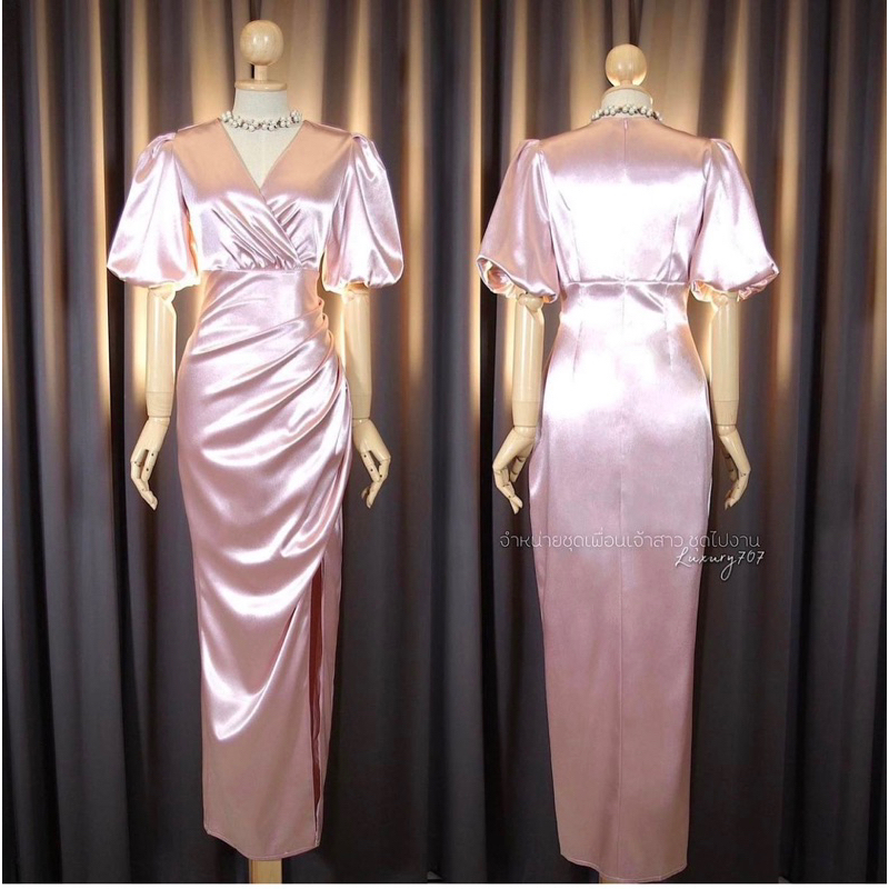 ส่งต่อSIZE L แบรนด์ luxury707_official ใส่ไม่ถึง3 ชั่วโมง สีพิ้งค์โกลด์ (ชมพู)