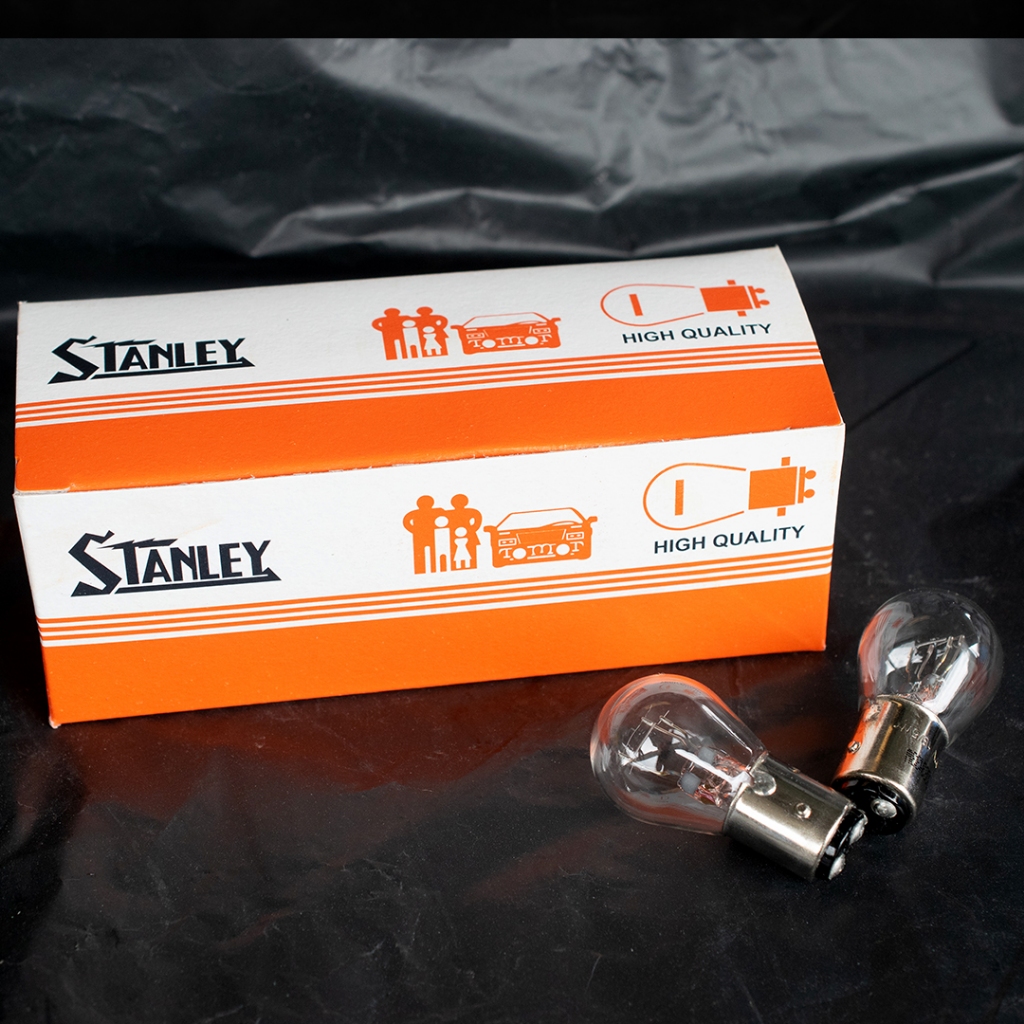 1กล่อง10ชิ้น Stanley หลอดไฟท้าย 12V 18/5W 25/25W 35/35W A4873 A3603 A3604
