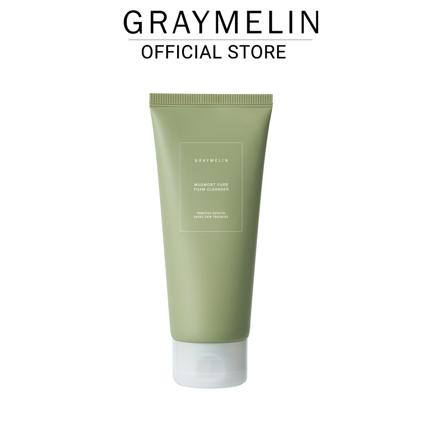 Graymelin Mugwort Pure Foam Cleanser 150ml. โฟมล้างหน้าจิงจูฉ่าย ผิวสะอาดหมดจด – โปรปัง