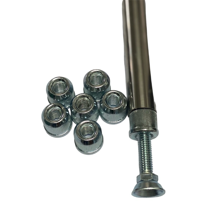 บูชสำหรับท่อสแตนเลสขนาด 28มิล ตัวตอกเข้าท่อเพื่อขันน๊อต บูชเกลียว bushing nut บูชตอกท่อ (ราคาต่อลูก)