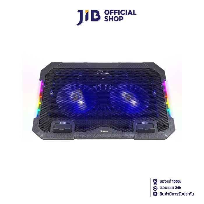 COOLING PAD (อุปกรณ์ระบายความร้อนโน้ตบุ๊ค) NUBWO NF212 BLACK