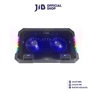 COOLING PAD (อุปกรณ์ระบายความร้อนโน้ตบุ๊ค) NUBWO NF212 BLACK