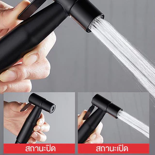 304สแตนเลส หัวฉีดแรงดันสูง สายฉีดก้น หัวฉีดทำความสะอาด ทำความสะอาดห้องน้ำ หัวฉีดฝักบัว หัวฉีดด้านล่าง สำหรับใช้ในห้องน้ำ