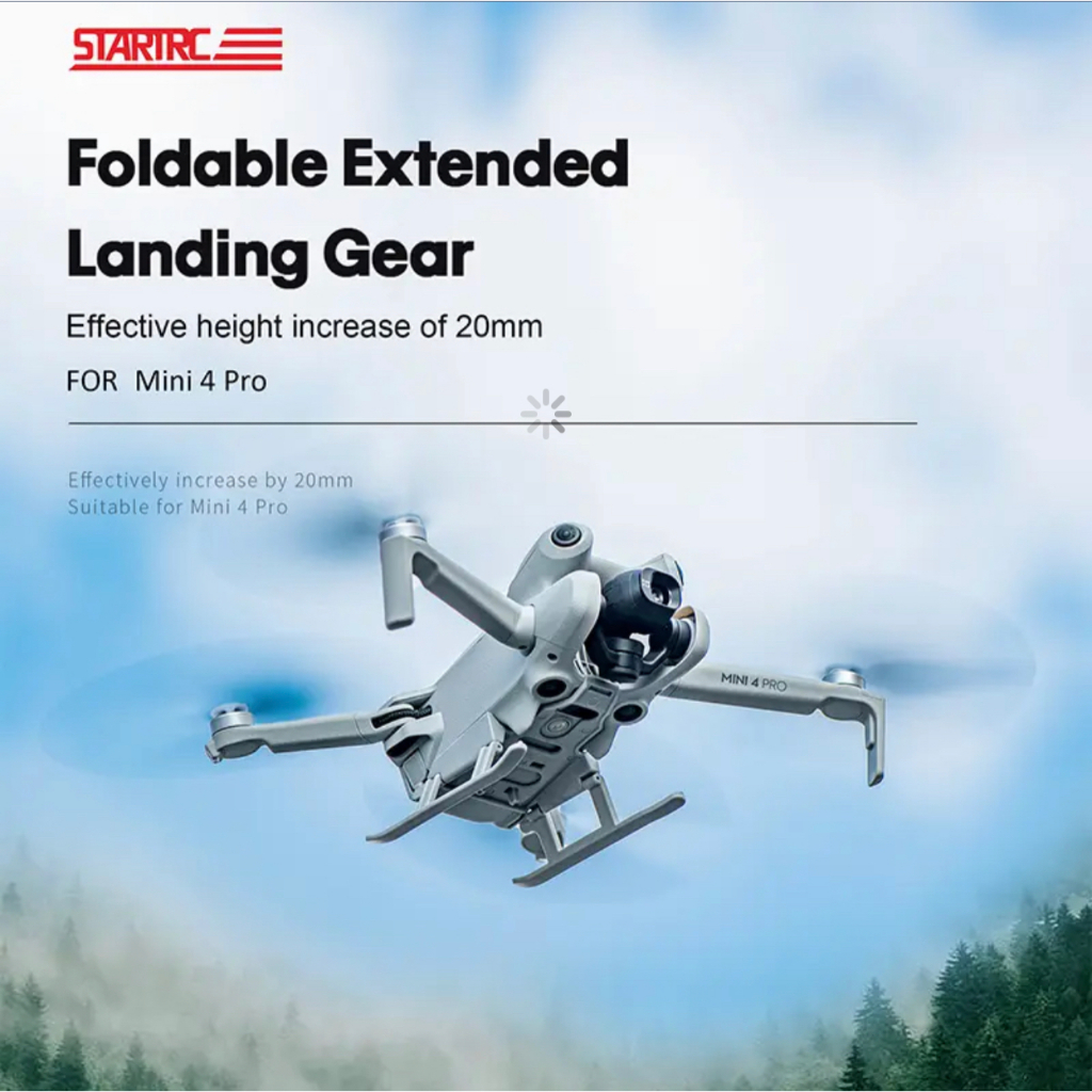 STARTRC Mini 4 Pro Quick Release Foldable Heightening Extend landing gear for Mini 4 Pro ขาตั้งลงจอด