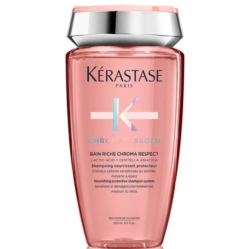 Kerastase Chroma Absolu Bain riche chroma respect shampoo 250ml แชมพูถนอมสีผมปราศจากซัลเฟต ซิลิโคน