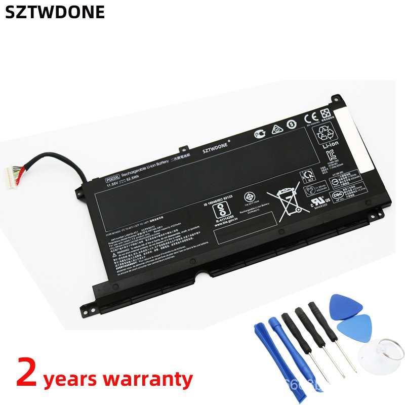 PG03XL Laptop Battery for HP Pavilion 15-DK 15-AP 15-DK0042TX L48430-2C1 15-ec0007ng Spectre X360