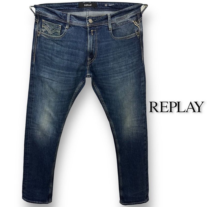กางเกงยีนส์แบรนด์ Replay Jeans made in Turkey มือสองของแท้