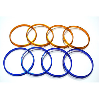 ปลอกกันสั่น แหวนกันสั่น ขนาด 100-106 สีส้มและน้ำเงิน
