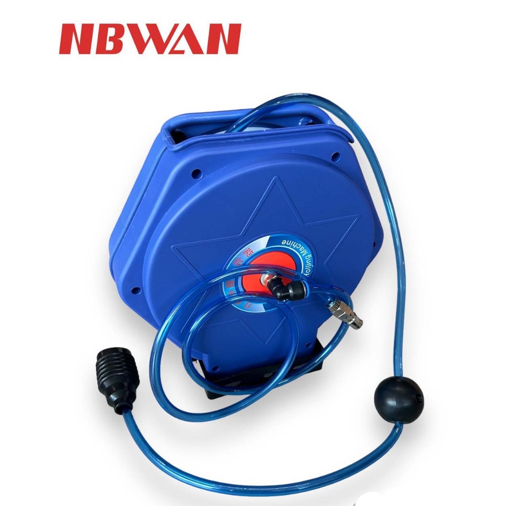 NBWAN โรลสปริงสายลม ตลับสายลม สายยาว 9 เมตร ขนาดสาย 8x5 มม.