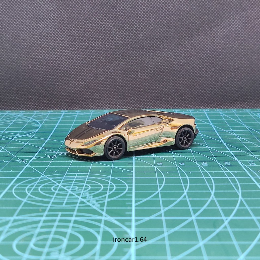 โมเดลรถ majorette lamborghini huracan สีทอง หายาก