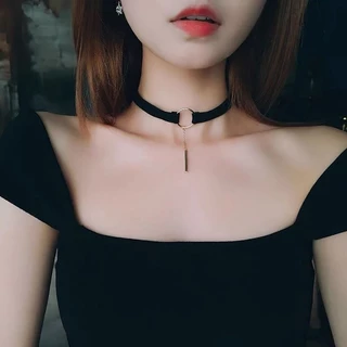 พร้อม​ส่ง​ สร้อยเชือกผู้หญิง สไตล์เกาหลี โชค​เกอร์​