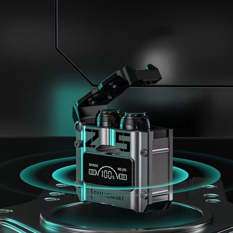 หูฟังเกม Tws M25 Bt 5.2 LatencyLed Light Touch ไร้สาย สำหรับเล่นเกม