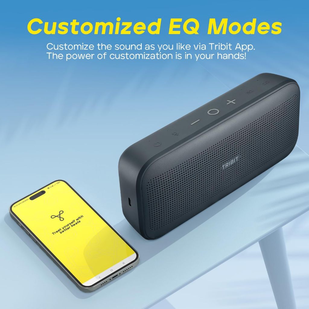 🇹🇭ประกันศูนย์ไทย 1 ปี Tribit StormBox Flow ลำโพงบลูทูธ Speaker 25W Bluetooth 5.3 IP67 XBass Tuning DSP เบสทรงพลัง ปรับEQ