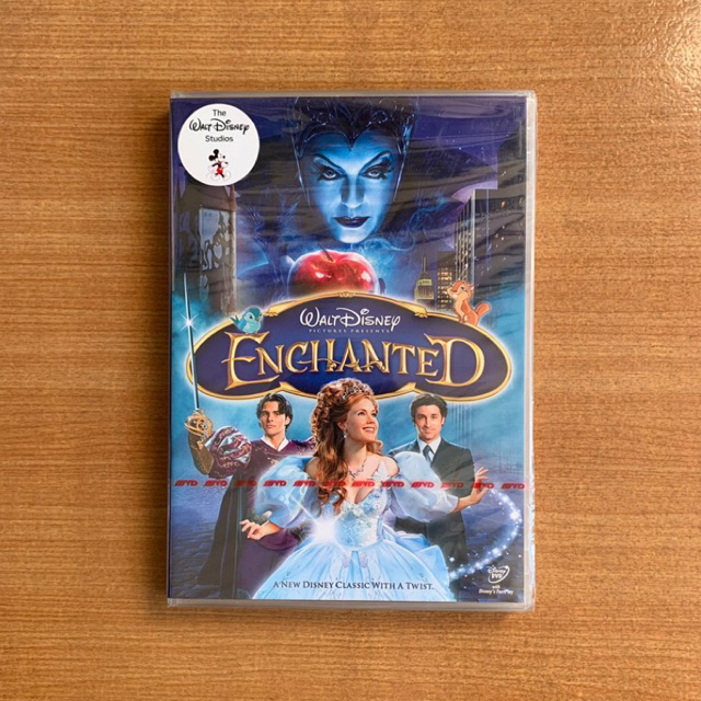 DVD : Enchanted (2007) มหัศจรรย์รักข้ามภพ [มือ 1] Disney / Amy Adams / ดีวีดี หนัง แผ่นแท้ ตรงปก