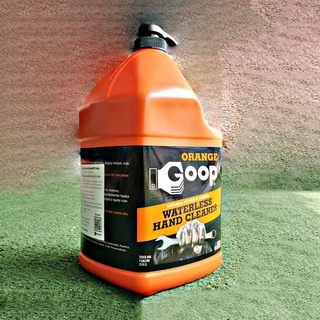 Goop เจลล้างมือชนิดใช้น้ำหรือไม่ใช้น้ำ กลิ่นส้ม ( ขนาด 3.8 ลิตร ) กู๊ป Goop Orange Hand Cleaner With
