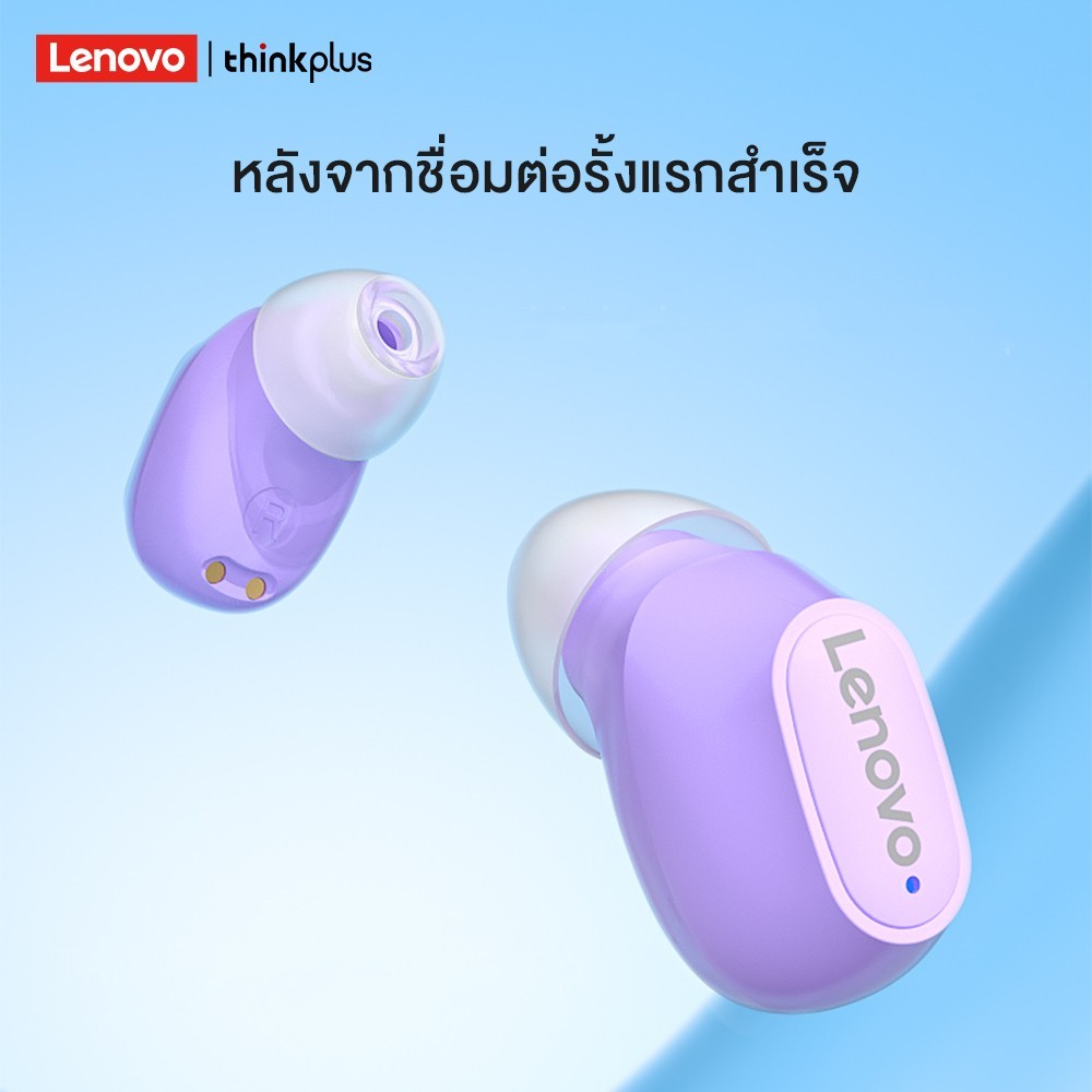 Lenovo XT62 TWS บลูทูธหูฟัง BT5.3จริงไร้สายหูฟังพร้อมไมโครโฟน ENC เสียงยกเลิกไฮไฟกีฬาหูฟังกันน้ำ