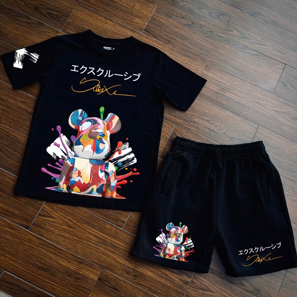 ชุดเซ็ต Sorax Colorful Bear ผ้า Cotton เกรดส่งออก พรีเมี่ยม SP50