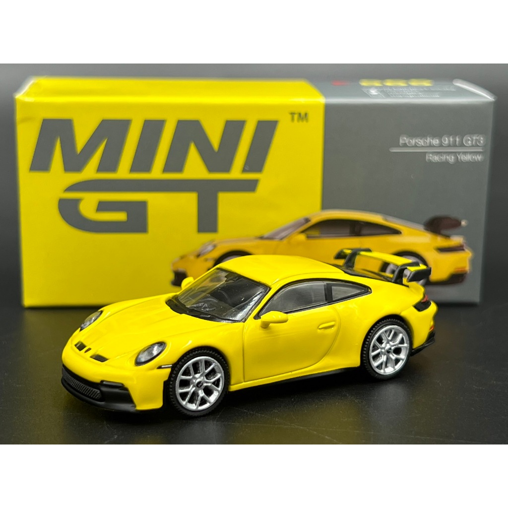 MINIGT Porsche 911 (992) GT3 Racing Yellow