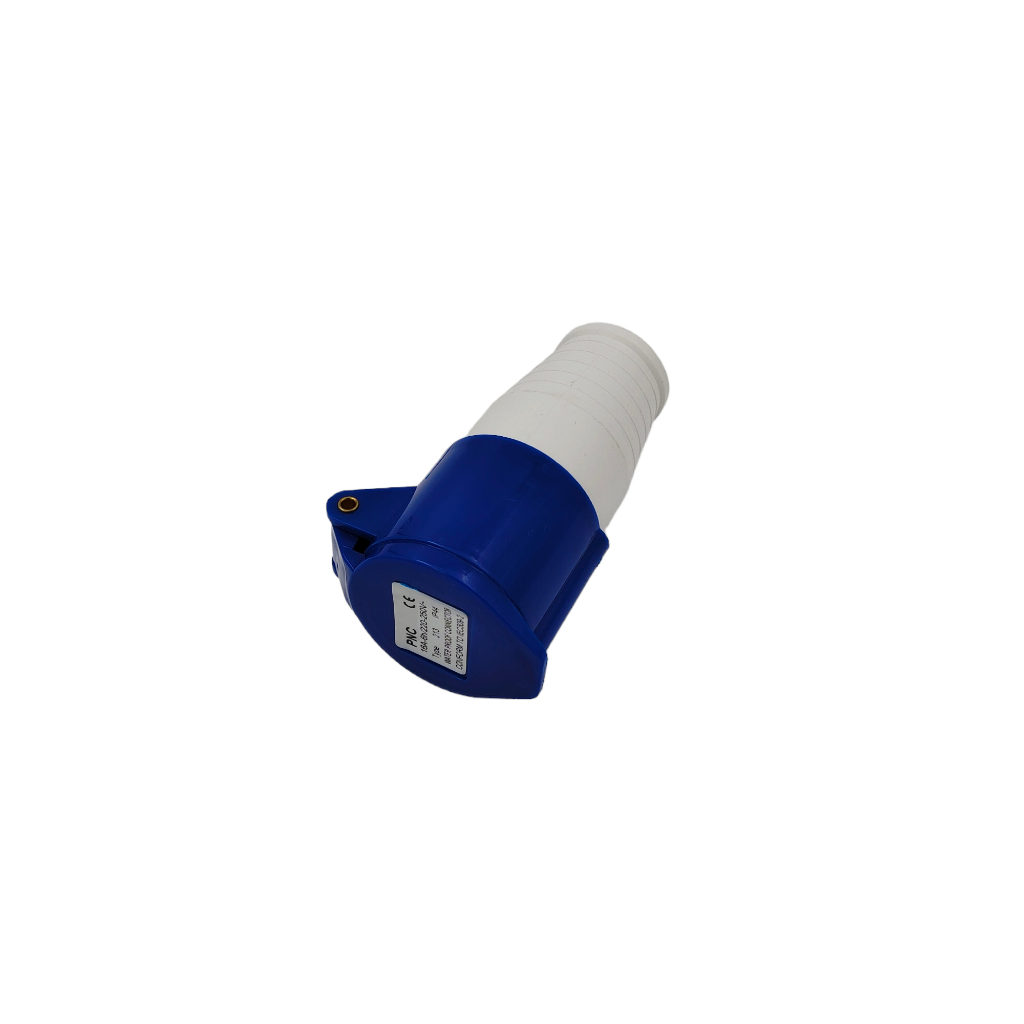 TYPE:213 INDUSTRIAL PLUG SOCKET,POWER PLUG ปลั๊กอุตสาหกรรม เพาเวอร์ปลั๊ก ปลั๊กตัวเมียกลางทาง 3ขา16A 220V 2P+E IP44