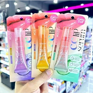 เคที่ดอลล์ ซีซี ลิปเซรั่ม ลิปบำรุง ริมฝีปาก Cathy Doll CC Lip Serum Colorcore Recorder 10 g. ((3 สี))