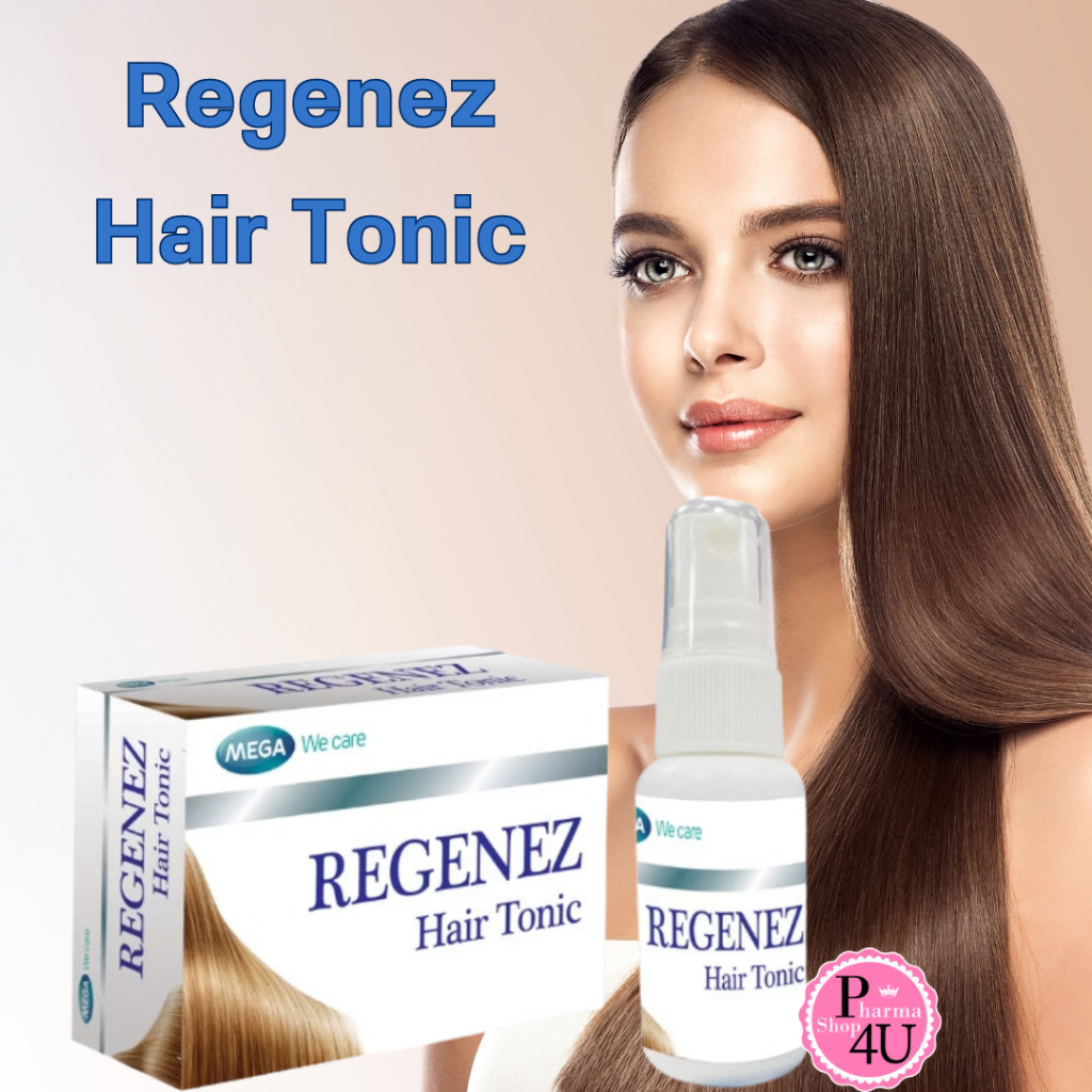 แท้จากบริษัท Mega Regenez Hair Tonic 30ml (รีจีเนซ แฮร์ โทนิค) ผลิตภัณฑ์บำรุงเส้นผมและหนังศีรษะ 1977