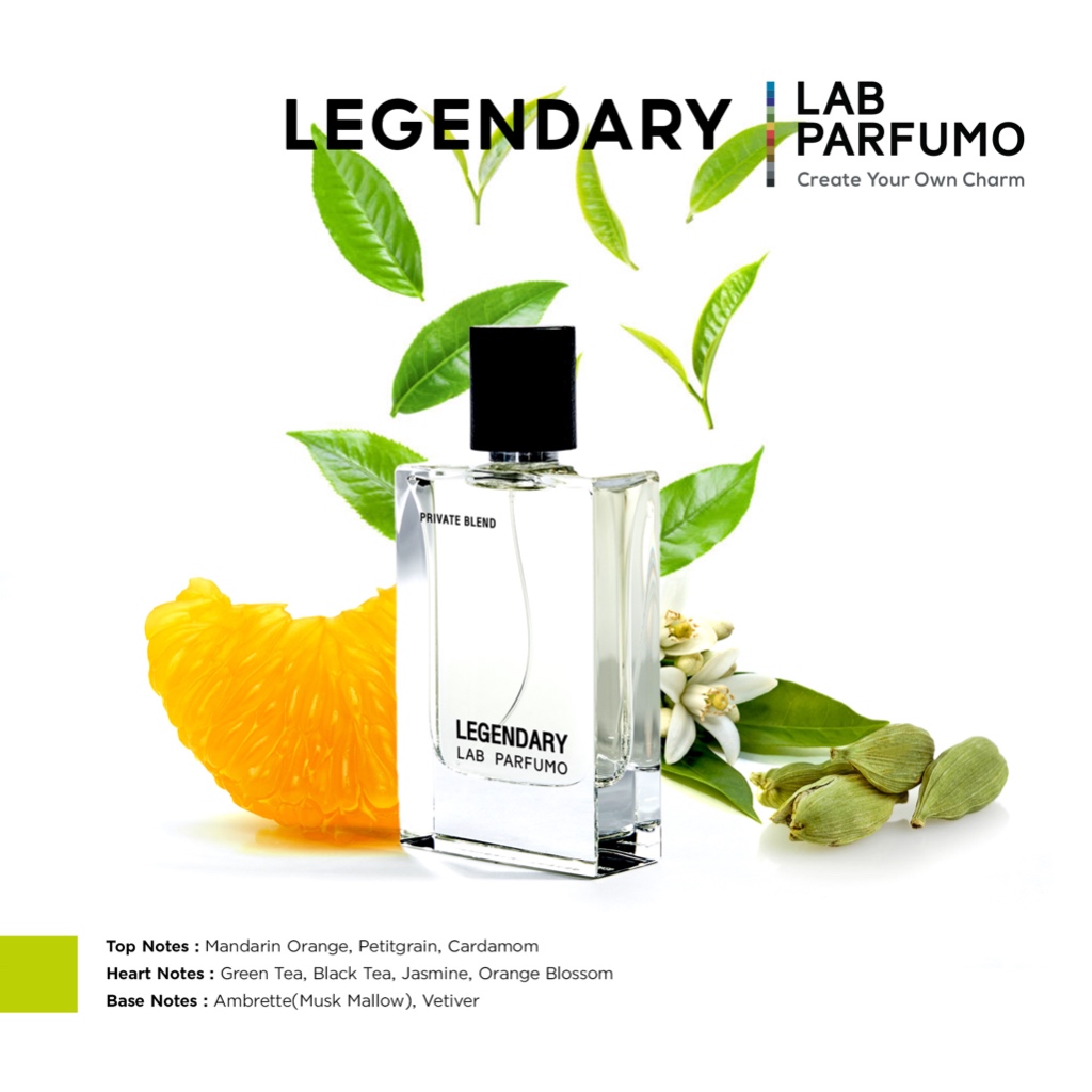 น้ำหอม LAB PARFUMO : Legendary น้ำหอมแบรนด์ไทย ของแท้ พร้อมส่ง ขนาด 50ml