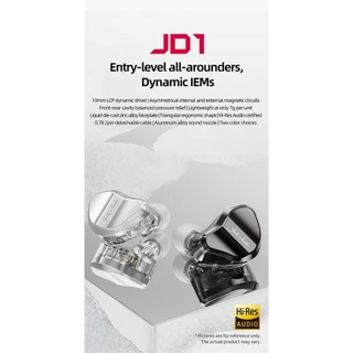 FiiO Jade Audio JD1 หูฟัง 1ไดรเวอร์ ไดนามิก 1DD สุดคุ้ม รองรับ Hi-Res ประกันศูนย์ไทย