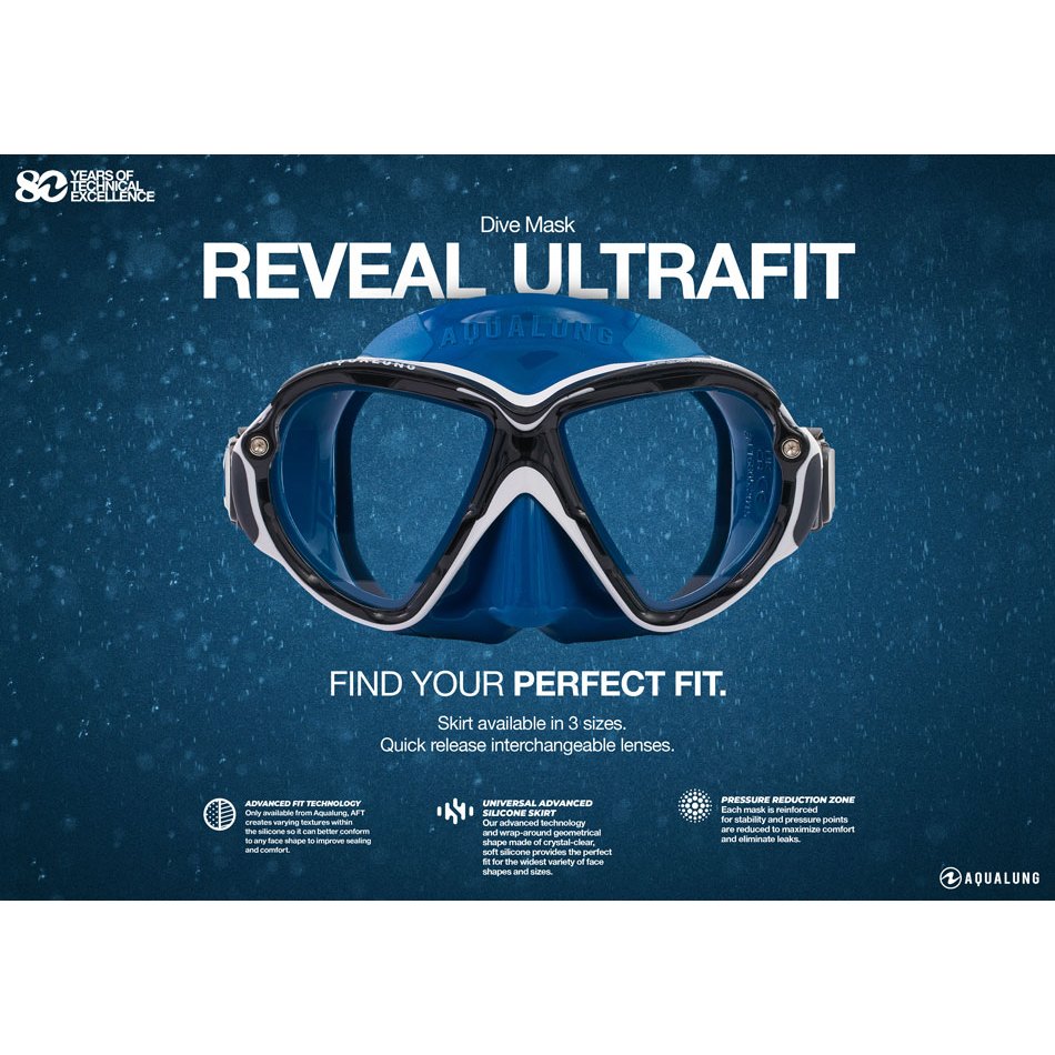 Aqualung Reveal UltraFit Diving Mask
