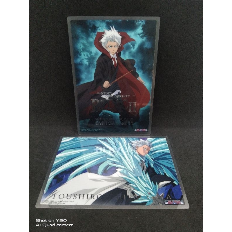 🌋ถูกลิขสิทธิ์🌋ของสะสม แผ่นพลาสติก ฮิตสึกายะ บลีช เทพมรณะ (Bleach)