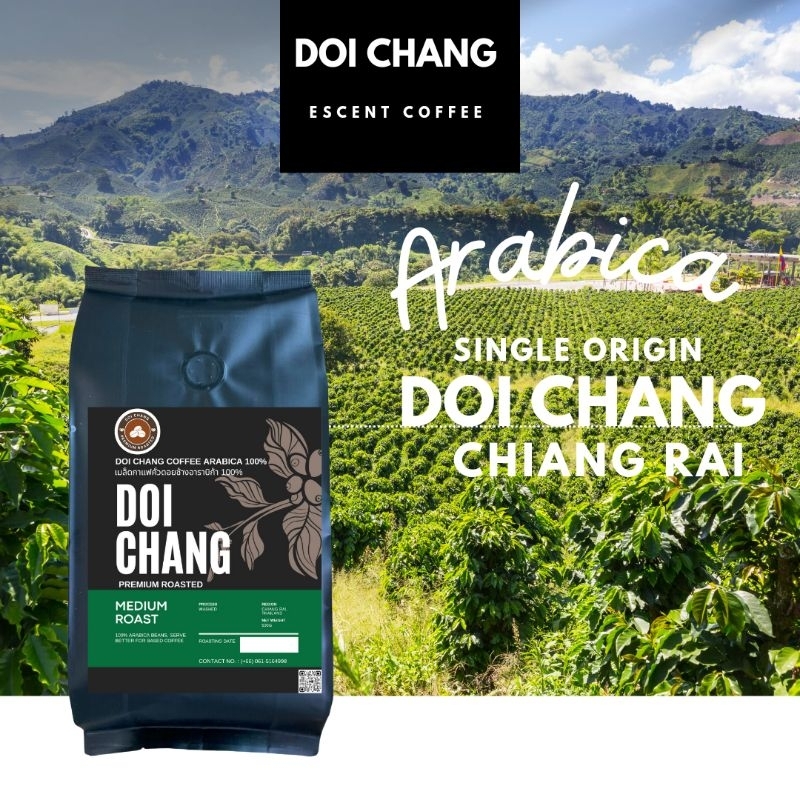 กาแฟอาราบิก้า100% ดอยช้าง เชียงราย (เกรด Aคละ) (ขนาด 500 รูปที่ 3