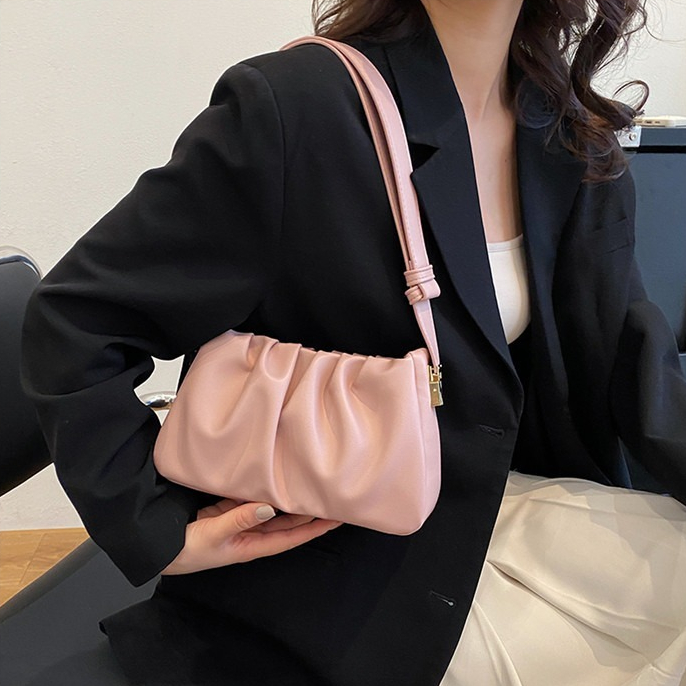 กระเป๋ารุ่น polar กระเป๋าสะพายไหล่ อเนกประสงค์ ลายก้อนเมฆ แฟชั่นเรโทร สําหรับสตรี - รูปที่ 4