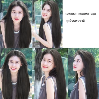 🔥พร้อมส่ง🔥 แฮร์พีชแบบช่อ แพตรง เซ็ต 3 ชิ้น ยาว 50cm, 60 cm หนาสุด 200กรัม สวยได้ทุกโอกาส แฮร์พีช เซ็ต